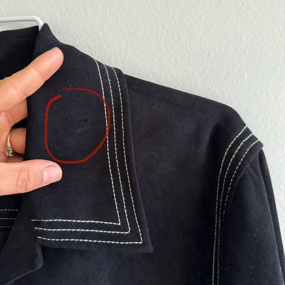 St. John Sport By Marie Gray Black Jacket Size Large - Picture 9 of 13